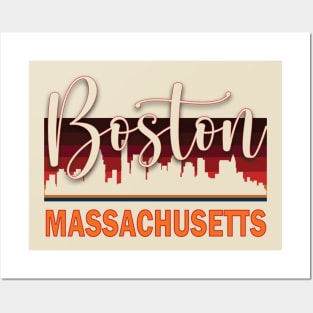 Boston Massachusetts Posters and Art